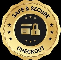 100% Safe & Secure Checkout